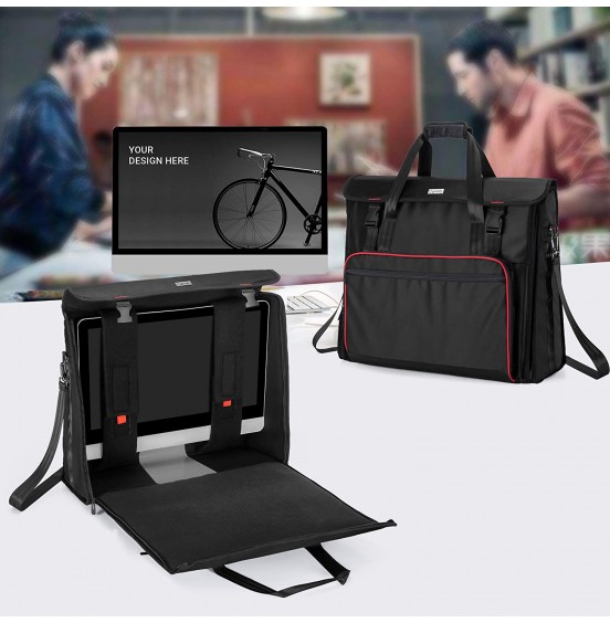 CURMIO Rolling Carrying Bag with Wheels Compatible with Apple iMac 27 inch Desktop Computer, Detachable Trolley Storage Case Compatible with iMac 27” Monitors and Accessories, Black (Patented Design) CURMIO Rolling Carrying Bag with Wheels Compatible with Apple iMac 27 inch Desktop Computer, Detachable Trolley Storage Case Compatible with iMac 27” Monitors and Accessories, Black (Patented Design)